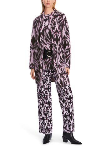 Multicolor gilet met lange mouwen Marc Cain collections