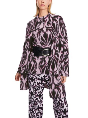 Multicolor gilet met lange mouwen Marc Cain collections