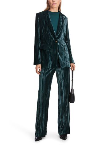 Groene fluwelen blazer Marccain