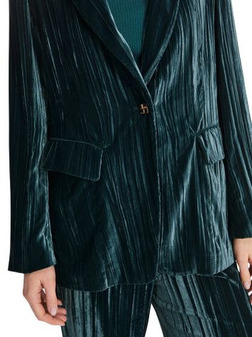 Groene fluwelen blazer Marccain