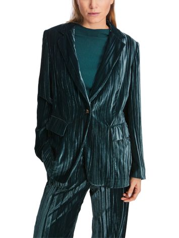 Groene fluwelen blazer Marccain