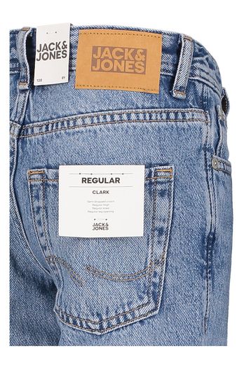 Blauwe straight jeans Clark Jack & Jones