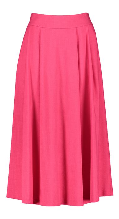 Fushia rok met plooien en zakken Ruby Oscar
