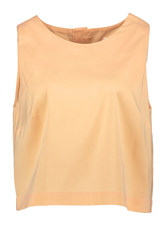 Licht roze katoenen top met opening op de rug Neill Oscar