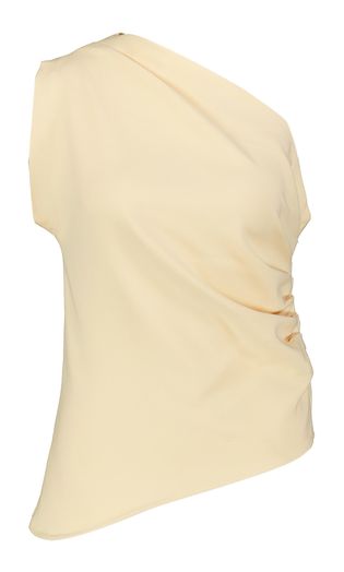 Pastel gele off shoulder top Miles Oscar 