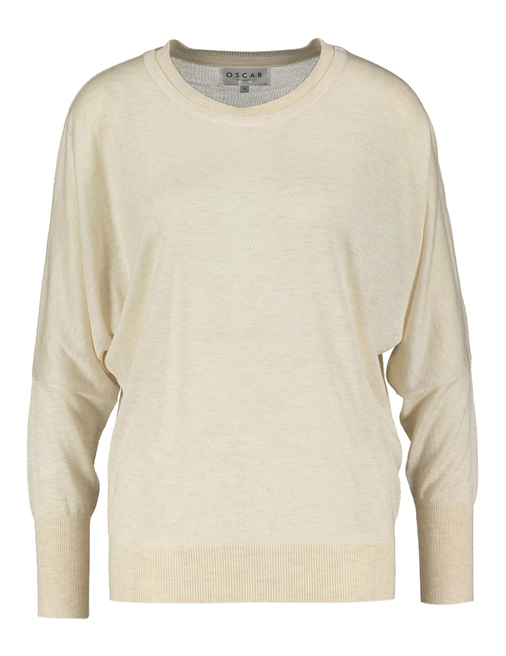 Ecru pull met boothals Rope Oscar