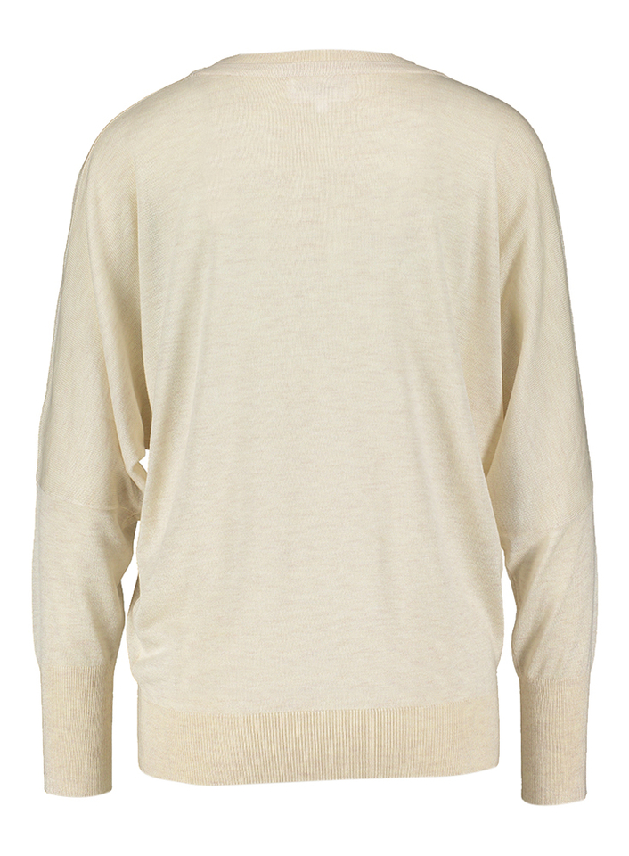 Ecru pull met boothals Rope Oscar