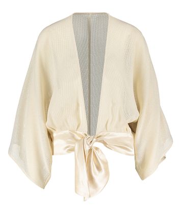Ecru bolero met knoop Jones Oscar 