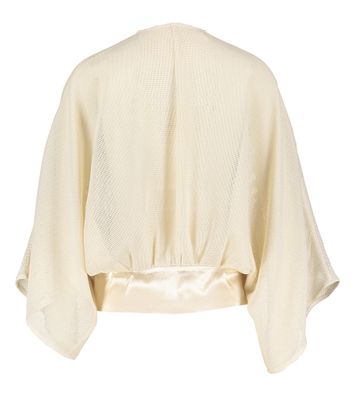 Ecru bolero met knoop Jones Oscar 
