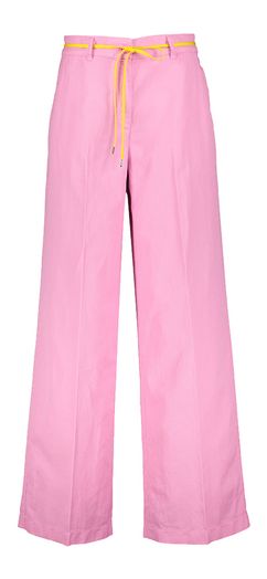 Roze wijde broek met plooi Aspesi 