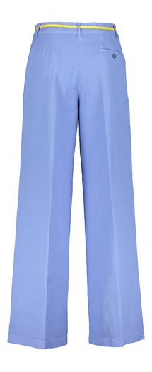 Blauwe wijde broek met plooi Aspesi 