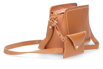 Cognac kleurige crossbody Liu Jo