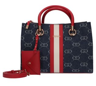 Liu Jo Jeans shopper met rode details Lui Jo