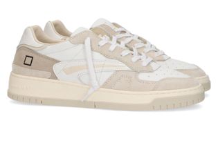 D.A.T.E White/beige lage sneakers Torneo Pure
