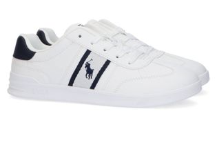 Ralph Lauren White/navy lage sneakers Heritage