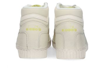 Ecru hoge sneakers met metallic detail Diadora