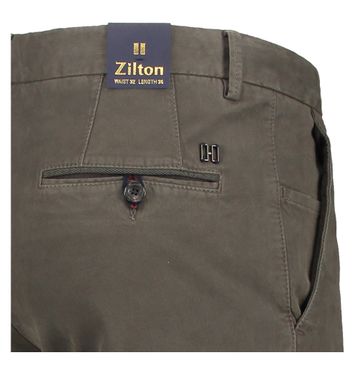 Donkergrijze geklede broek Sidney Zilton
