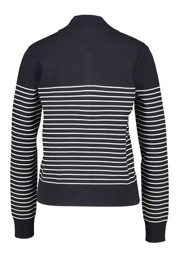 Donkerblauwe cardigan met strepen Sorbona Max Mara 