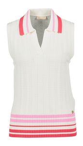 Liu Jo Multi-color polo met rode details Lui Jo Sport