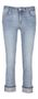 Blauwe enkeljeans met strass detail aan de boord Liu Jo