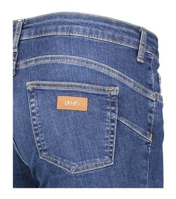 Donkerblauwe cropped jeans Liu Jo 
