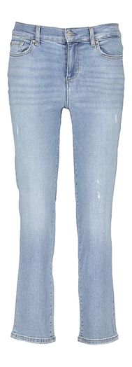Blauwse enkeljeans met strass Liu Jo