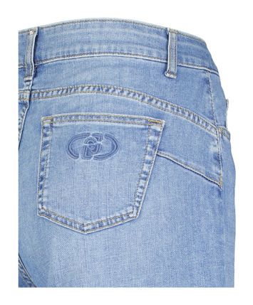 Blauwe loose fit cropped jeans Liu Jo 