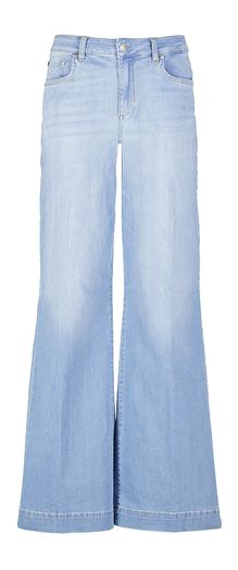 Blauwe wide leg flare fit jeans Liu Jo 