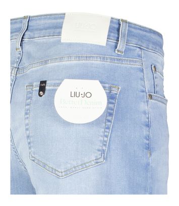 Blauwe wide leg flare fit jeans Liu Jo 