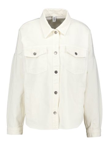 Witte oversized jeans jas Liu Jo
