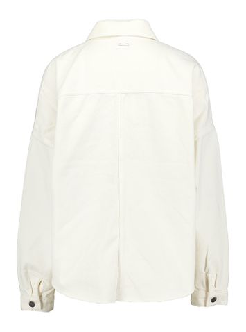Witte oversized jeans jas Liu Jo