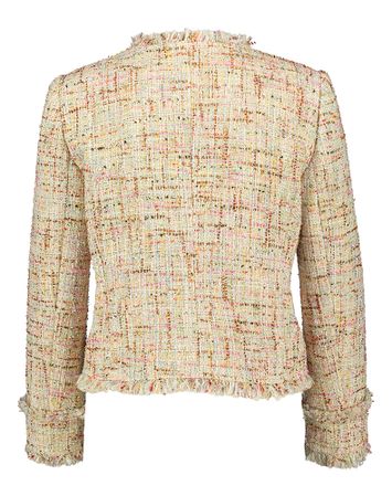 Multicolor vest in bouclé Liu Jo
