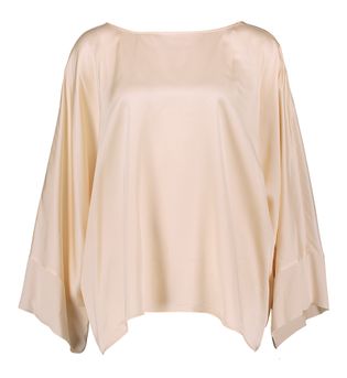 Liu Jo Beige bloes met open rug Lui Jo