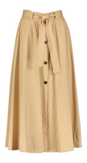 Goudbeige kleurige rok met goudkleurige knopen Liu Jo