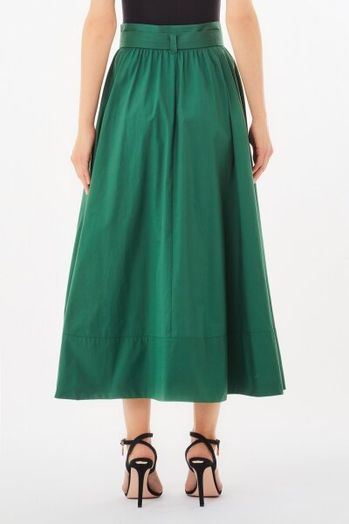 Groene rok met goudkleurige knopen Liu Jo