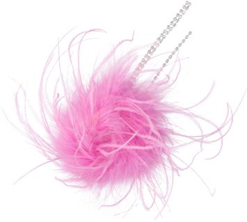 Roze broche met strass Lui Jo