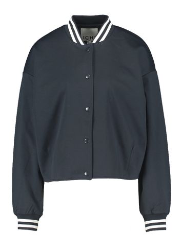 Donkerblauw cropped bomber jacket Kate Ichi