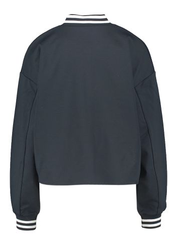 Donkerblauw cropped bomber jacket Kate Ichi