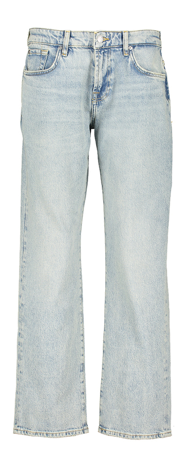 Licht blauwe straight fit jeans For All Mankind