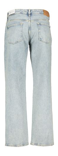 Licht blauwe straight fit jeans For All Mankind
