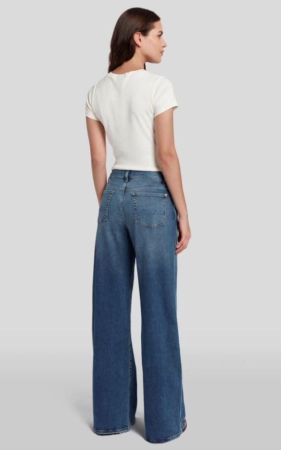 Mid blue loose fit jeans For All Mankind