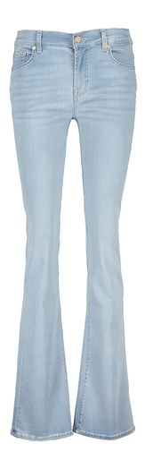 Licht blauwe bootcut jeans For All Mankind