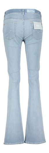 Licht blauwe bootcut jeans For All Mankind