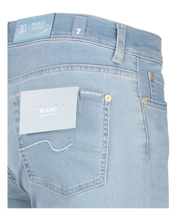 Licht blauwe bootcut jeans For All Mankind