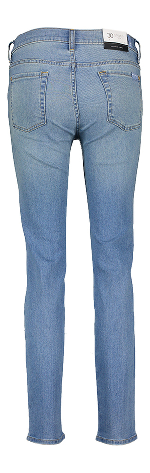 Lichtkleurige slim fit jeans For all mankind