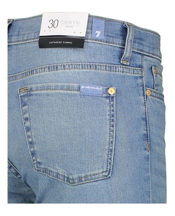 Lichtkleurige slim fit jeans For all mankind
