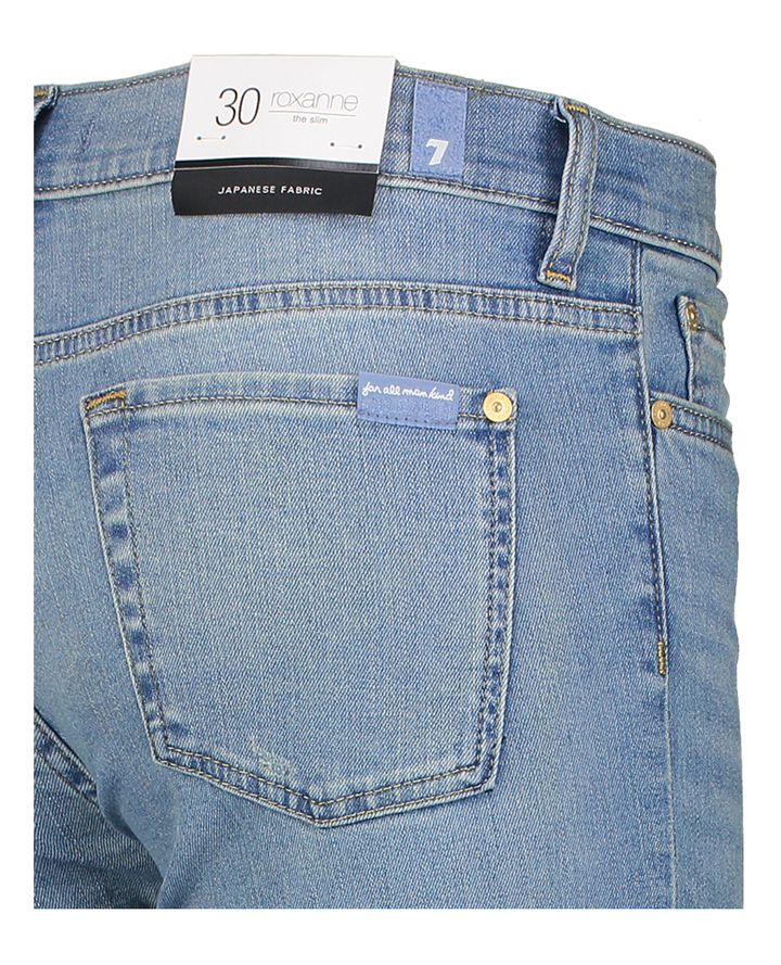 Lichtkleurige slim fit jeans For all mankind