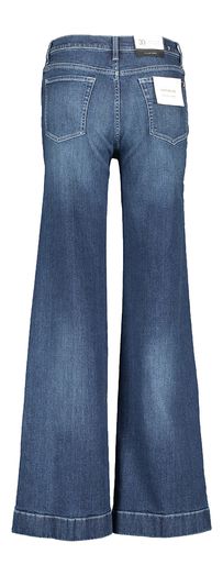 Donkerblauwe flared fit met hoge taille For All Mankind