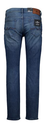 Donkerblauwe slim fit jeans For all mankind