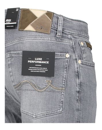 Grijze slim fit jeans For All Mankind